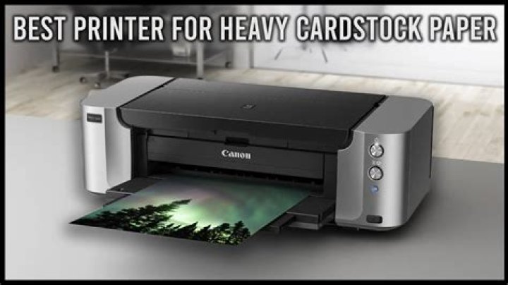 Can you use cardstock paper in a printer?
