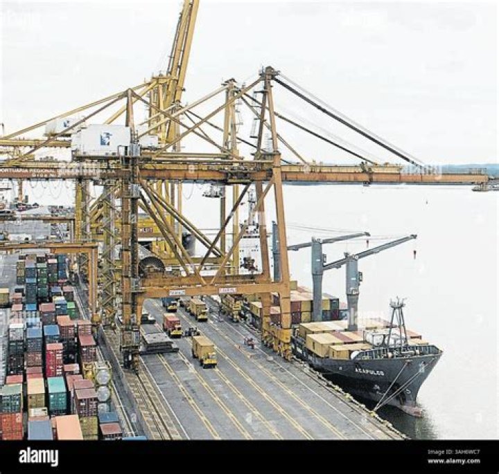 Where is the port of Buenaventura?